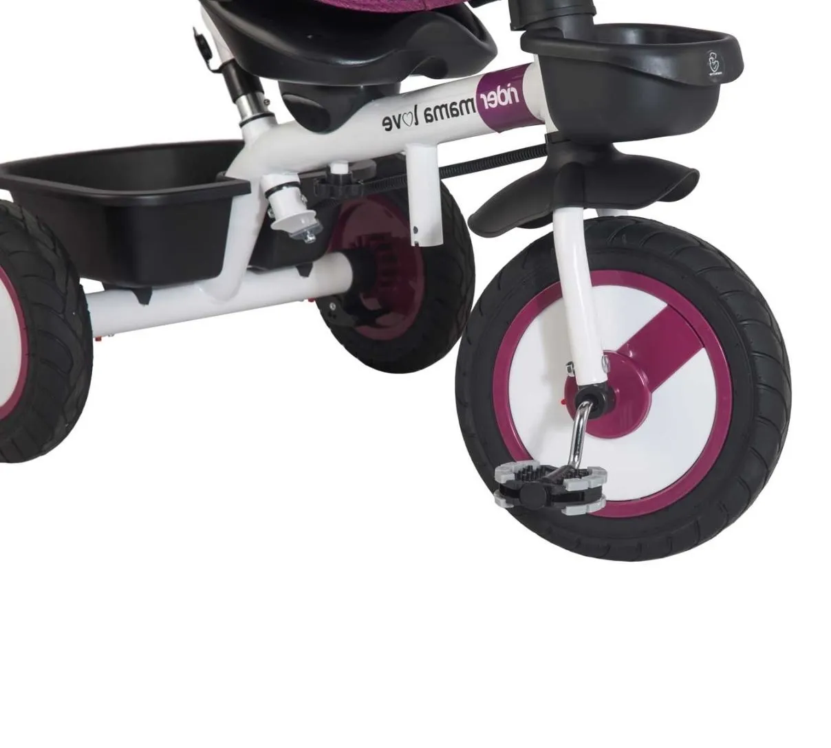 dječji tricikl rider sivi - slika 8