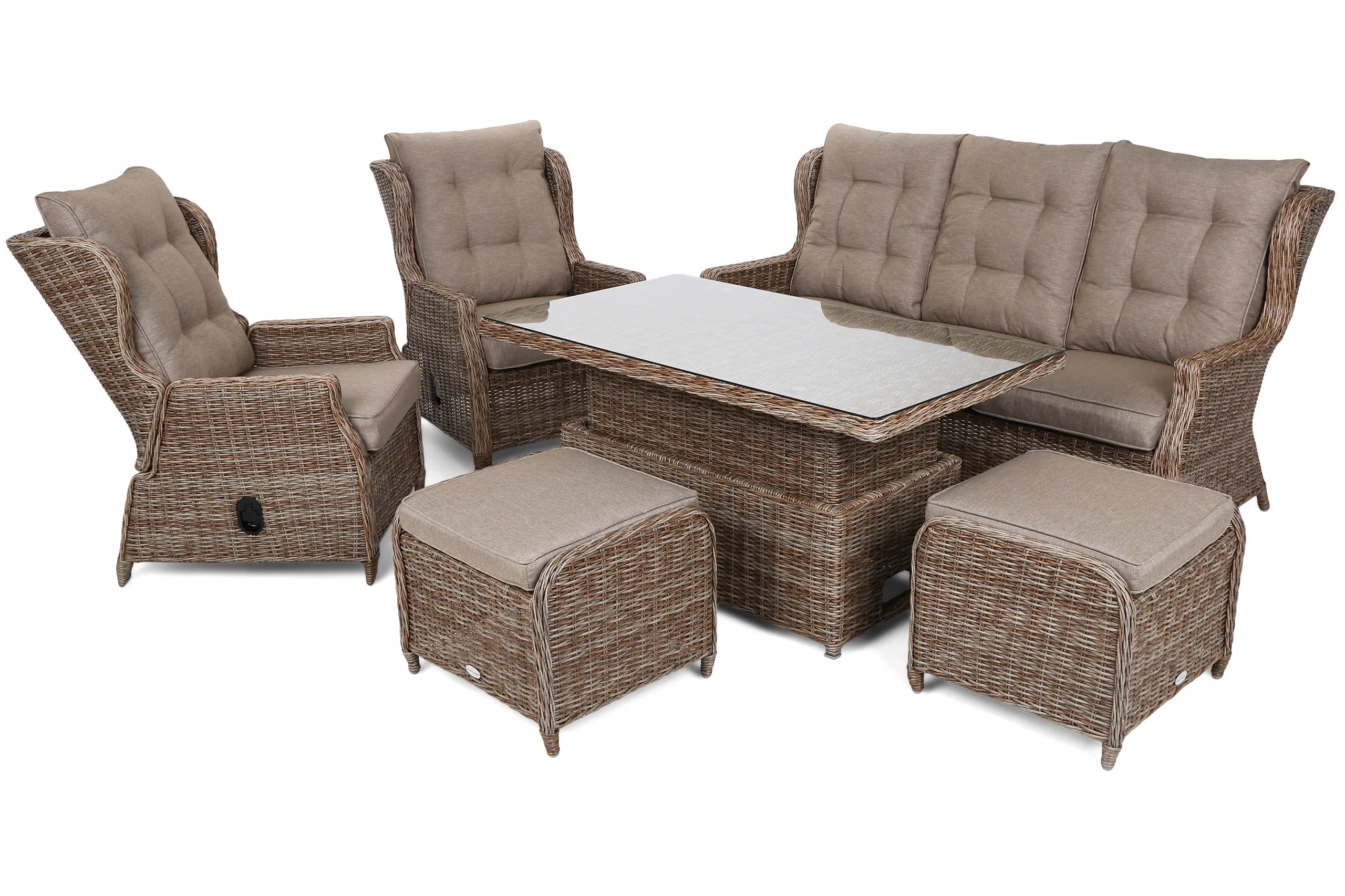 set namještaja memfis ginger / brown melange - slika 3