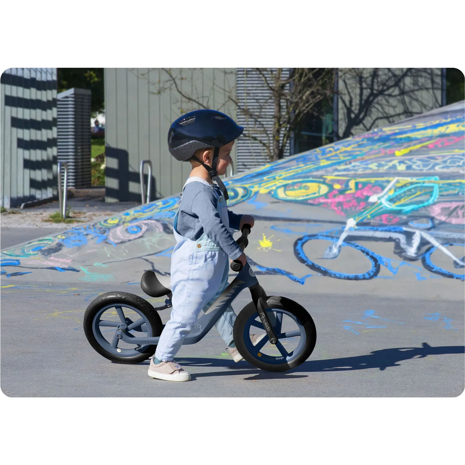 nukido light flee bicikl bez pedala, plavi - slika 8