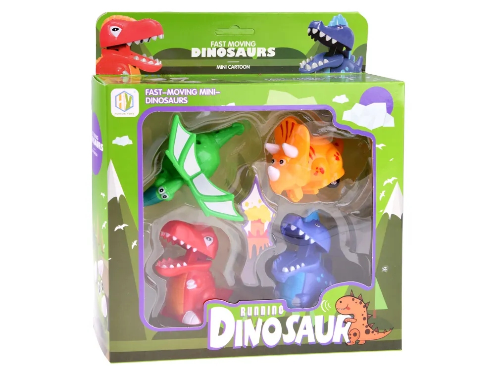 šareni dinosauri na kotačima 4kom. - slika 9