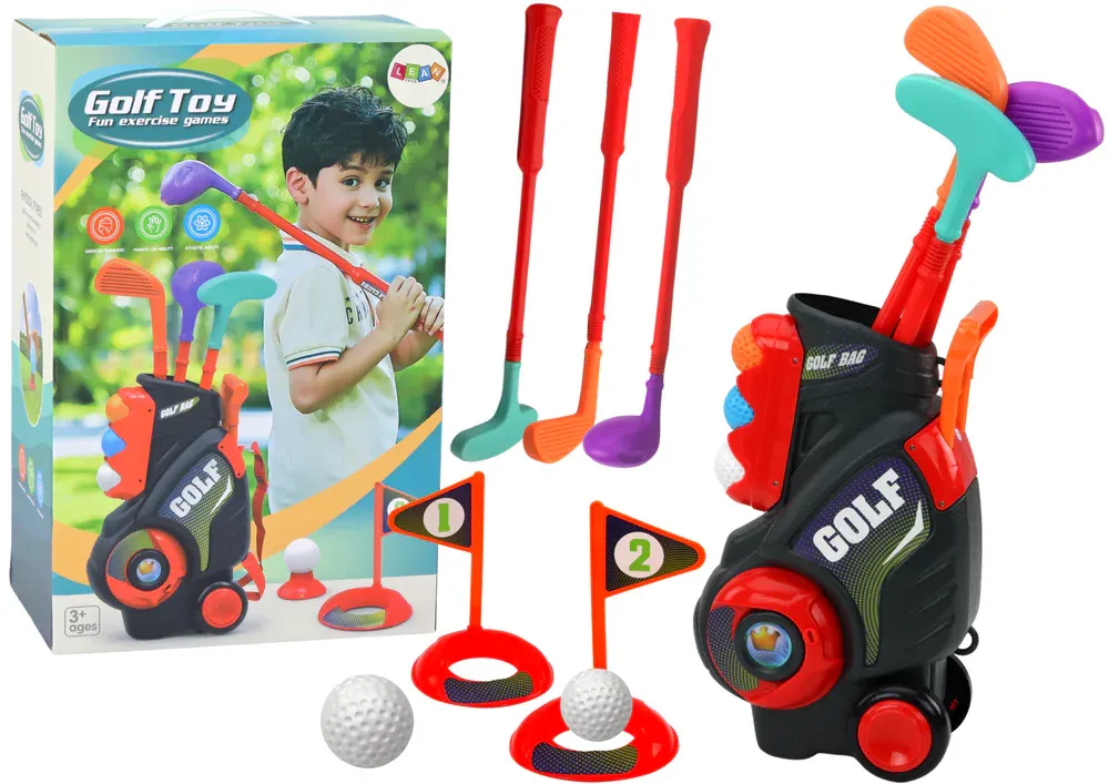 mini golf set s kolicima na kotače - slika 2