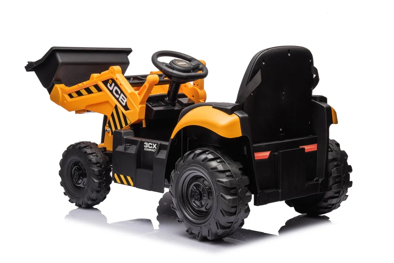 bager jcb, vozilo na akumulator, žuti - slika 5