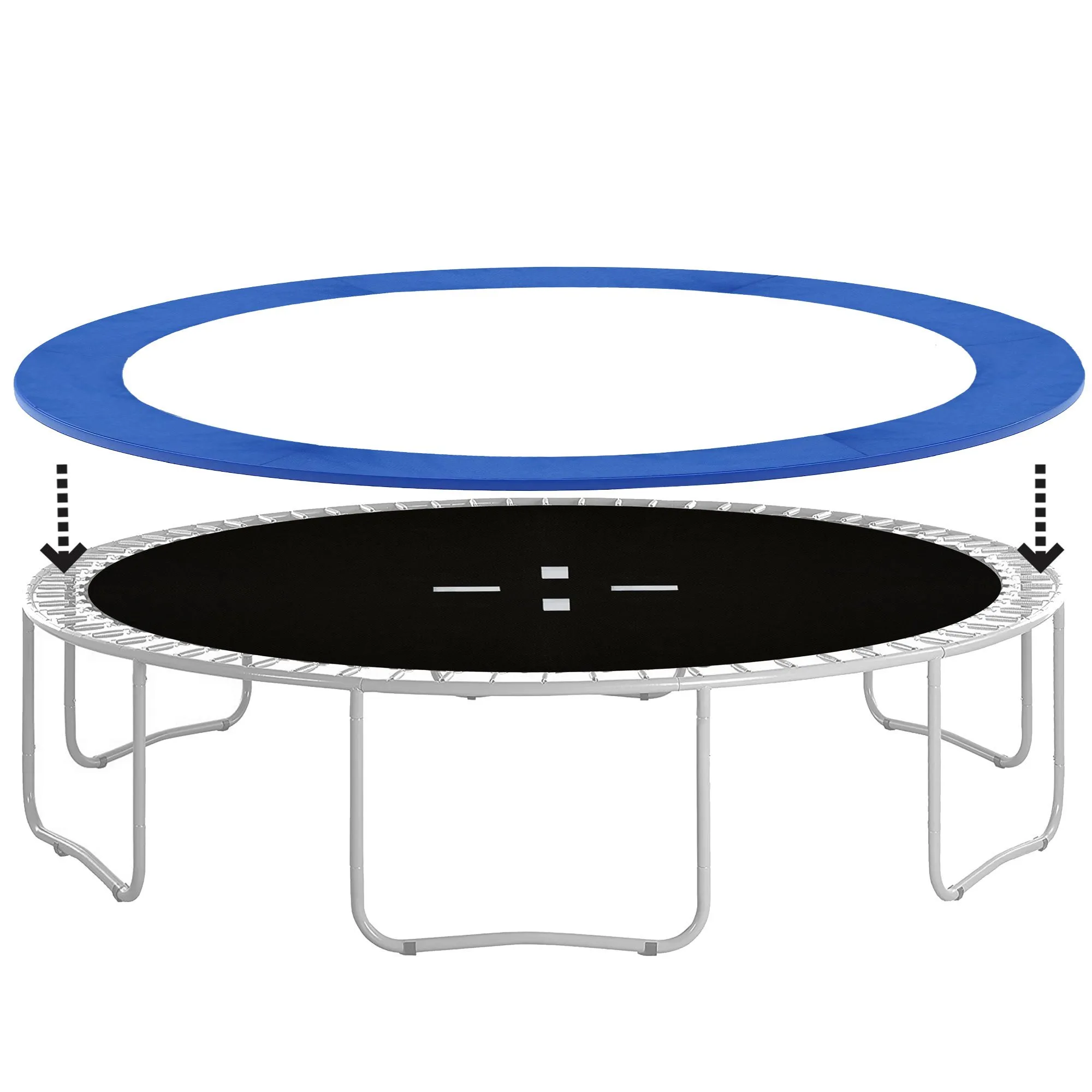 plava navlaka za trampolin 180cm - slika 6