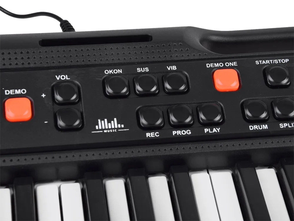 veliki multifunkcionalni sintisajzer s mikrofonom s850 - slika 9