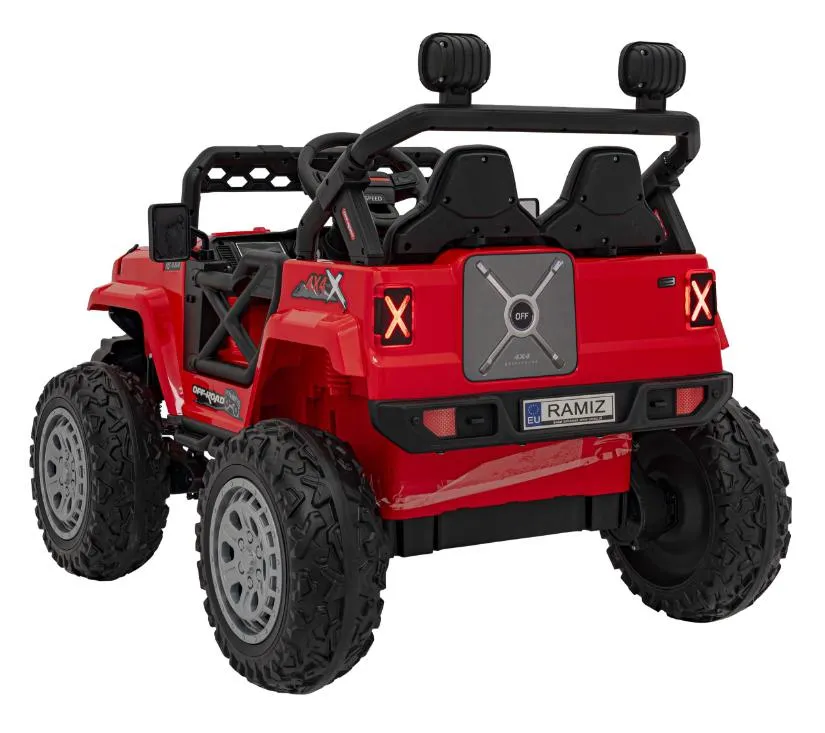 off-road, auto na akumulator, crveni - slika 6