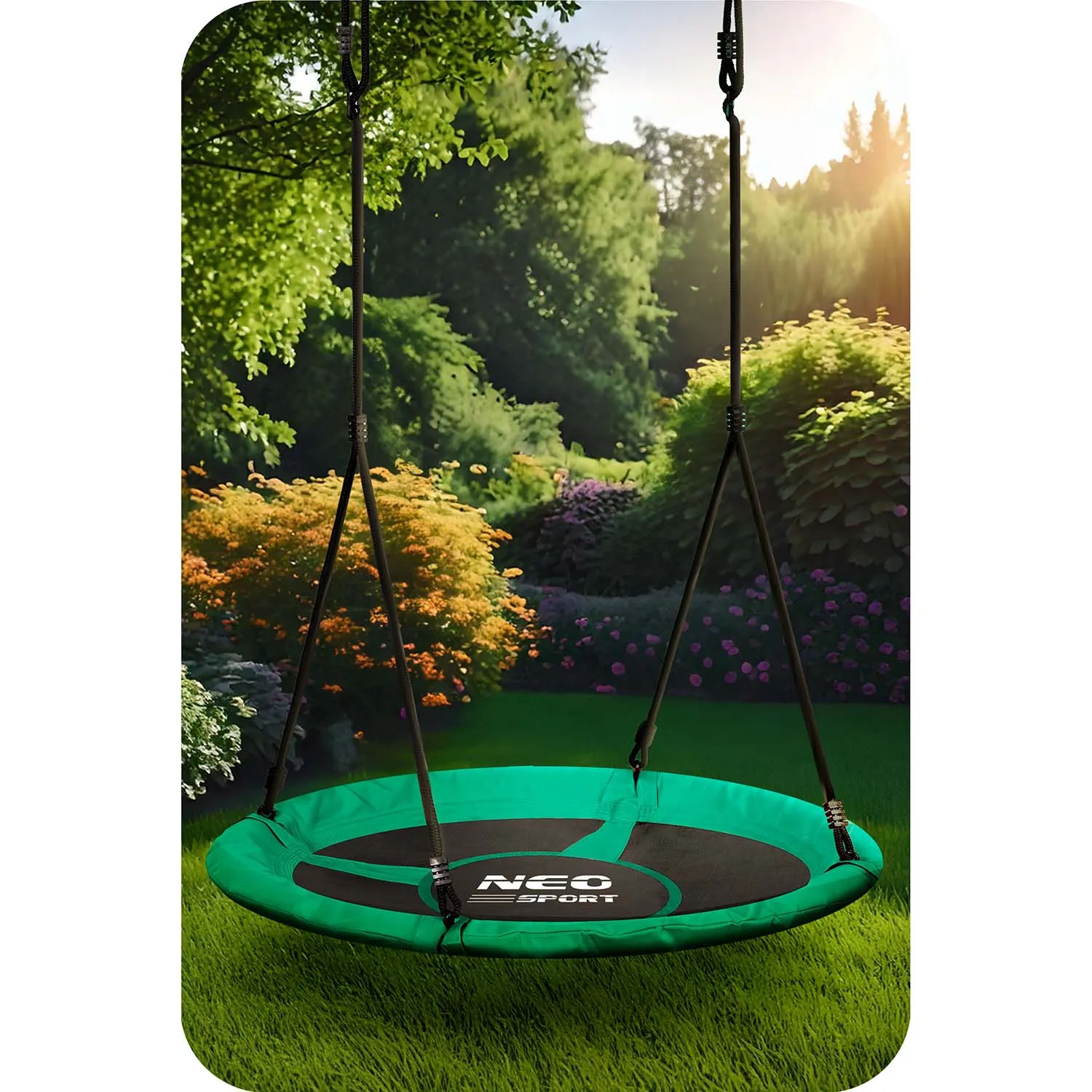 neo-sport swingo ljuljačka rodino gnijezdo, 120 cm - slika 6