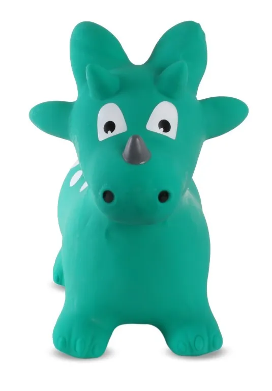 dinosaur za skakanje 60cm zeleni - slika 4