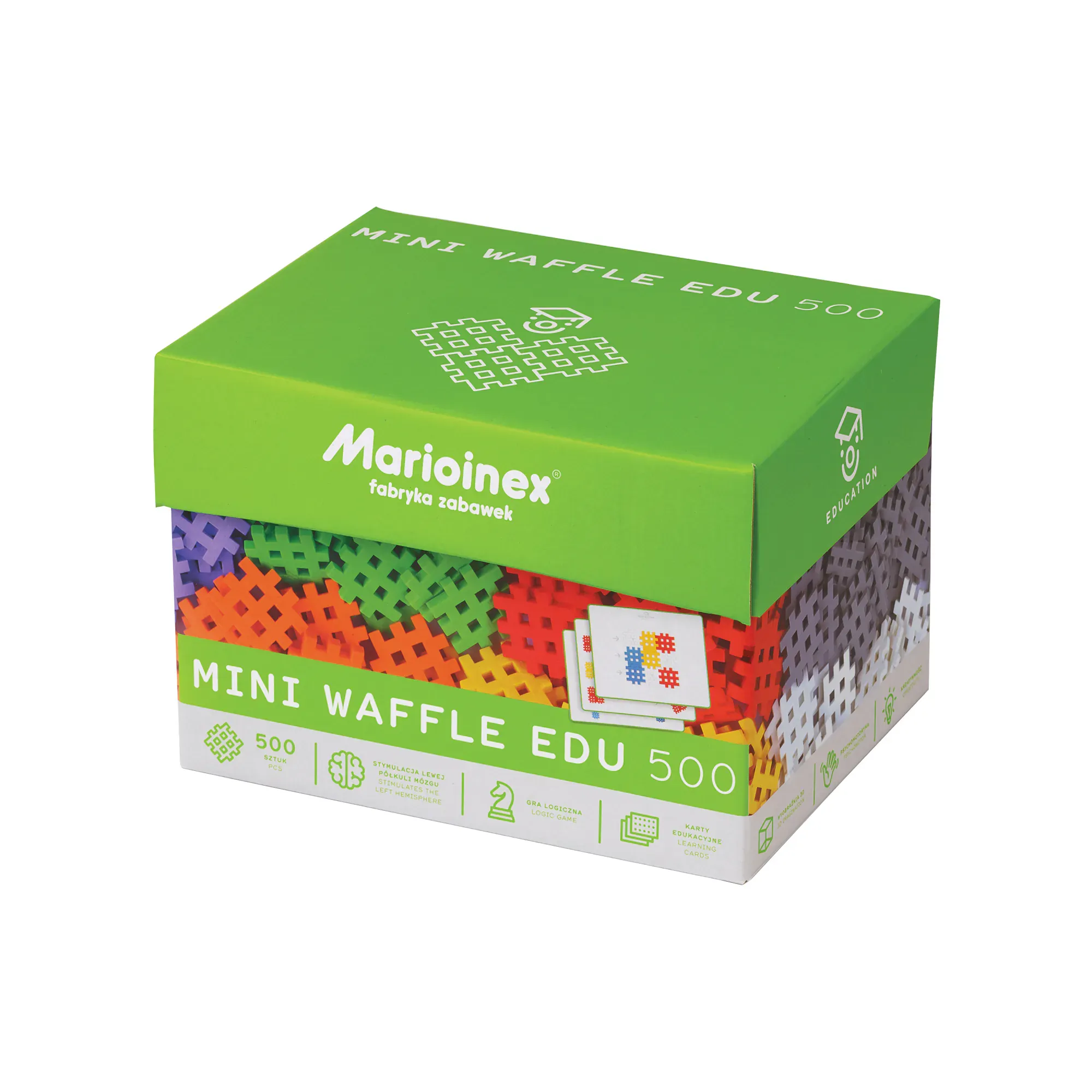 marioinex set waffle edu kockica 500kom. - slika 2