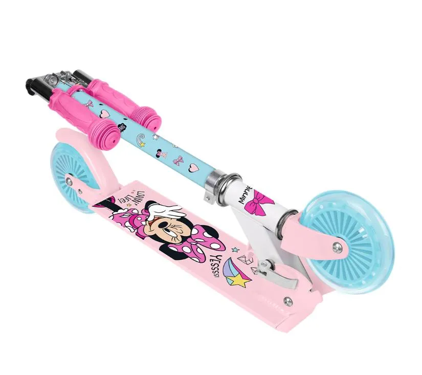 romobil minnie mouse s dva kotača rozo plavi - slika 3
