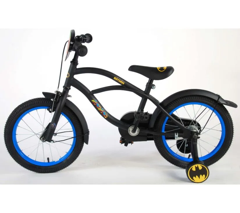 dječji bicikl batman 16" - crni s plavim detaljima - slika 13