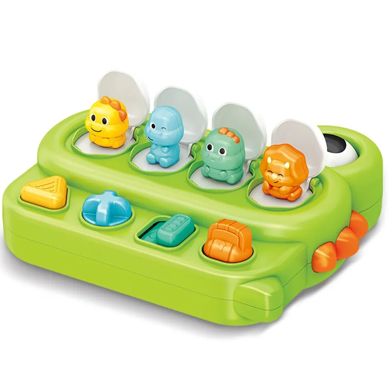 woopie baby obrazovna igračka pop-up dinosauri - slika 5