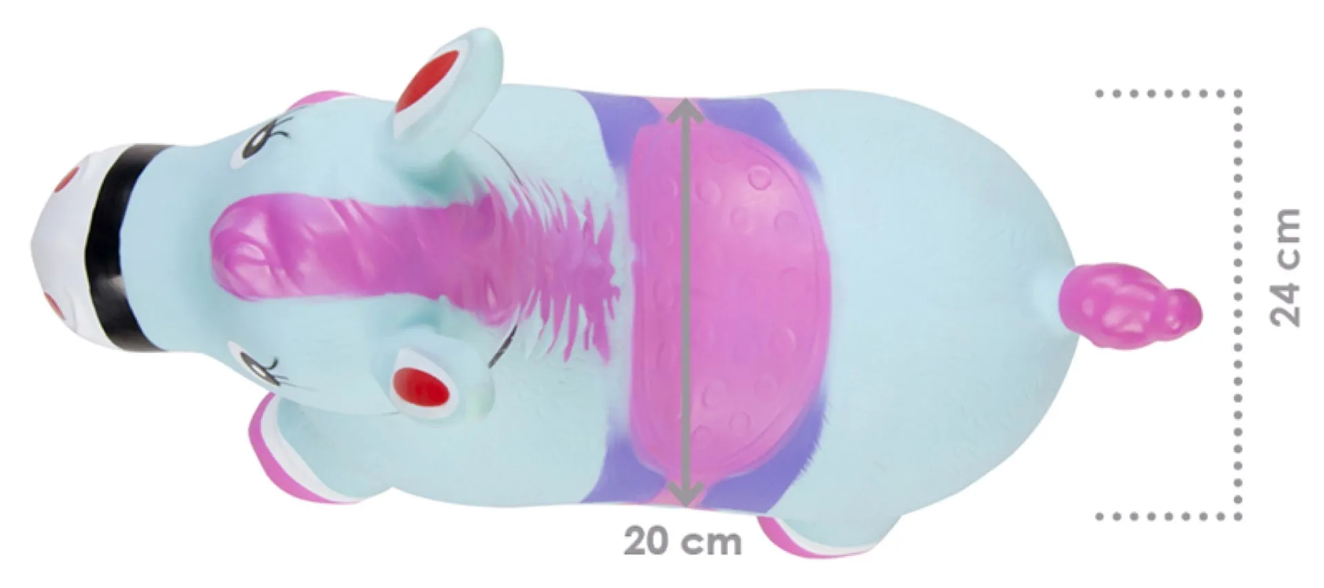 konjićza skakanje 60cm tirkizni - slika 7