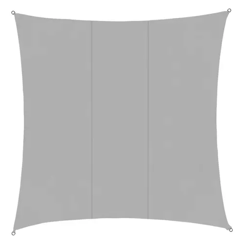 gardlov četvrtasto jedro 3,6x3,6m sivo - slika 5