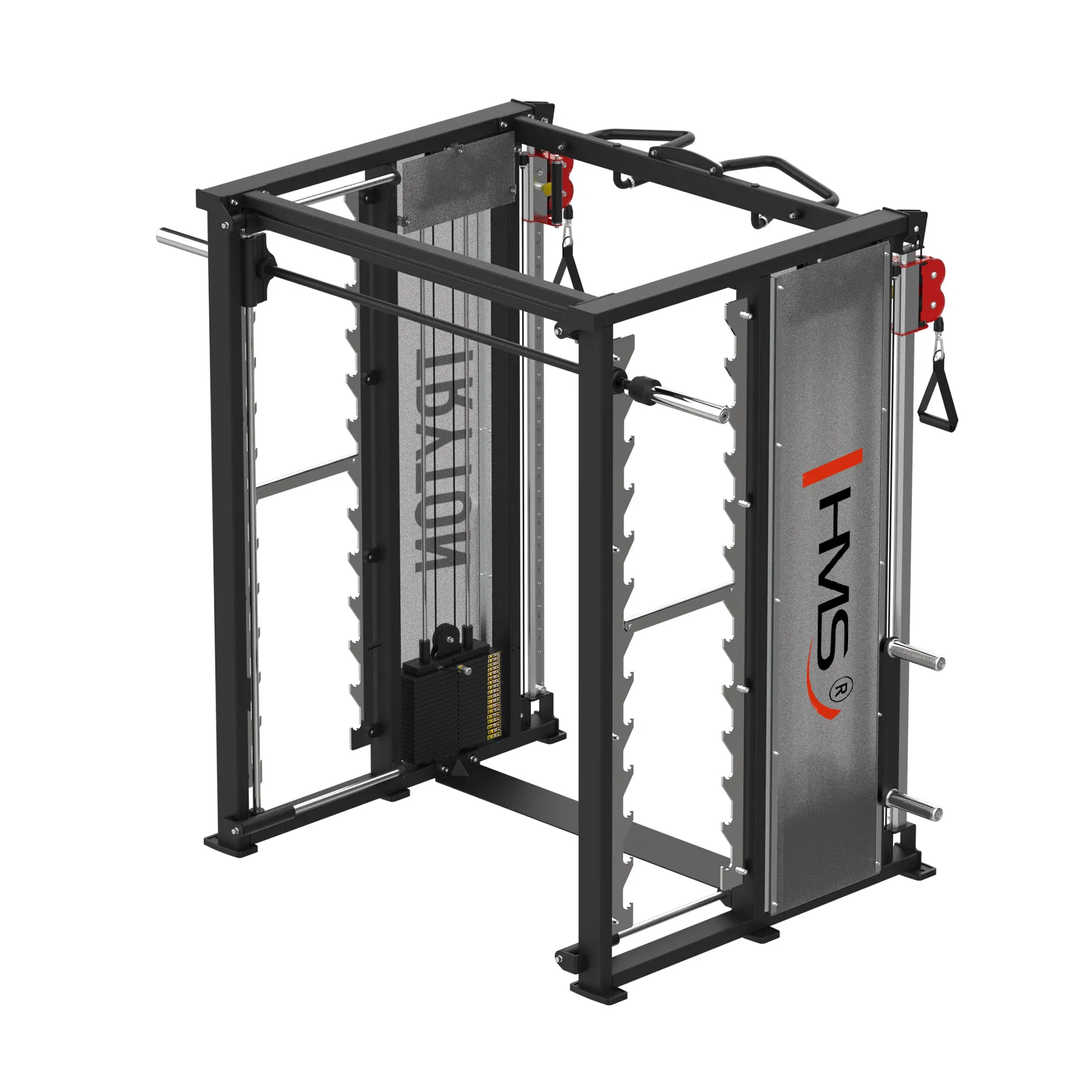 tryton stroj za trening sa smith machine 3d - slika 10