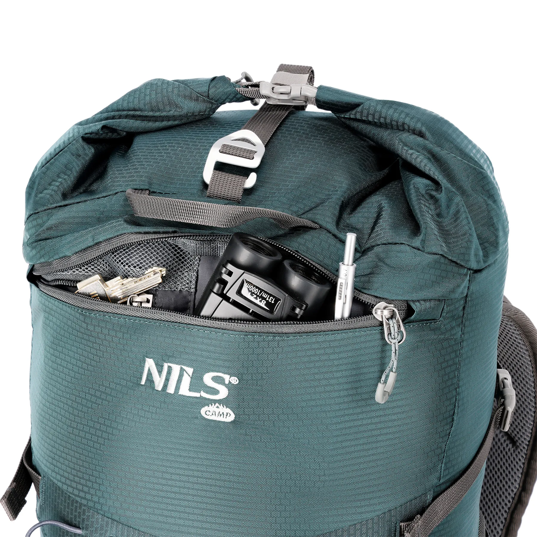 putni ruksak zeleni 40l nils camp - slika 9