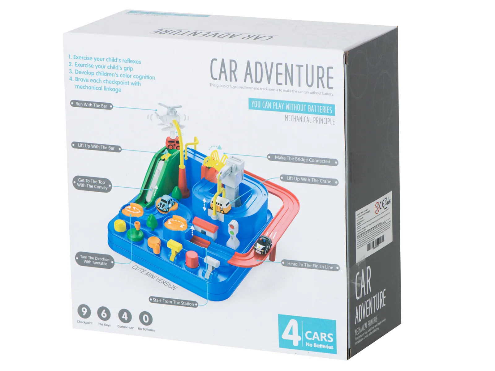staza prepreka, interaktivne utrke 4 automobila - slika 10