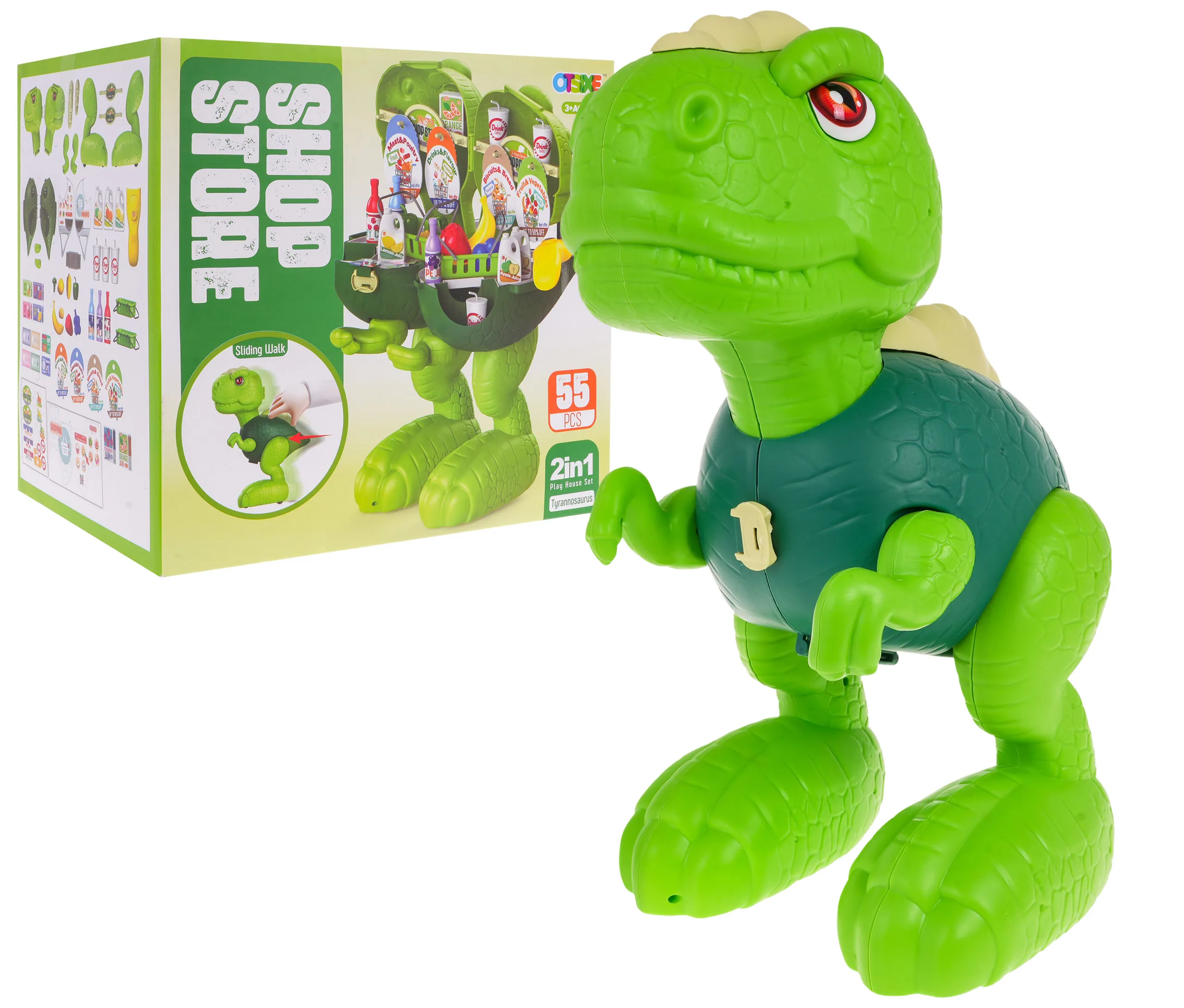 prodavaonica dinosaura + pribor - slika 3