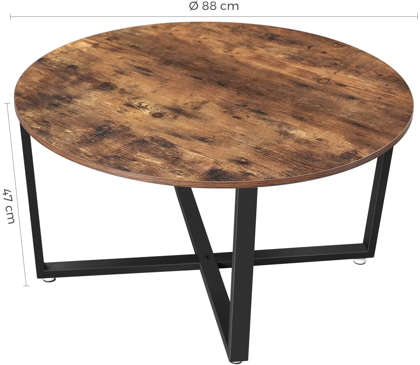 okrugli stolić za kavu 88 x 47 cm - slika 4