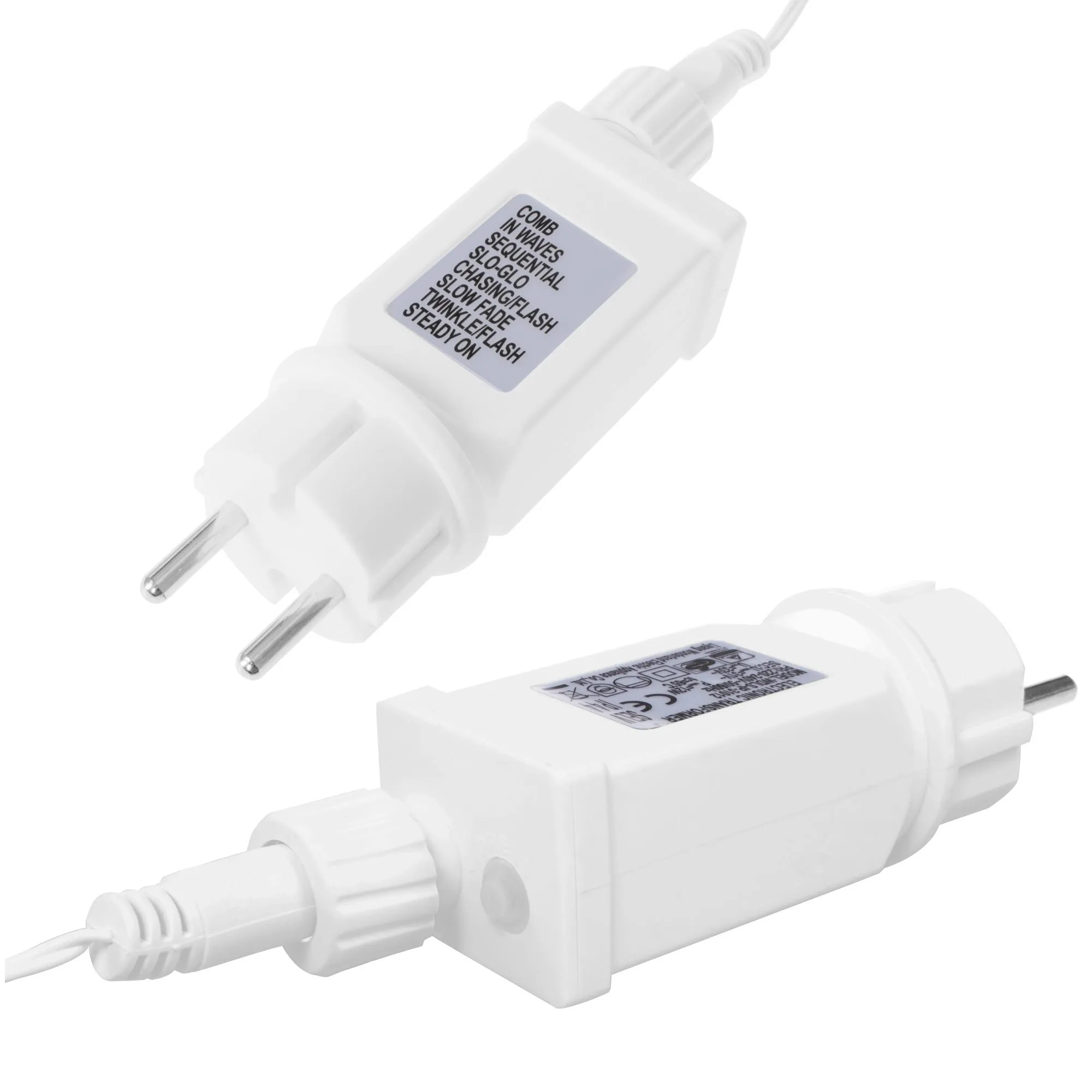 svjetlosna zavjesa u obliku ledenih siga s 500 led lampica - slika 3