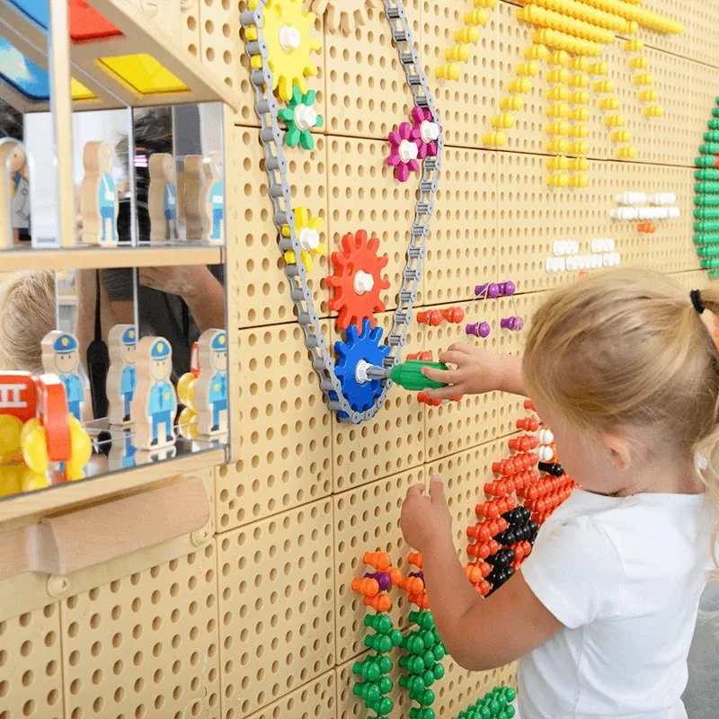 masterkidz set šarenih zupčanika - izgradi svoj mehanizam - slika 3