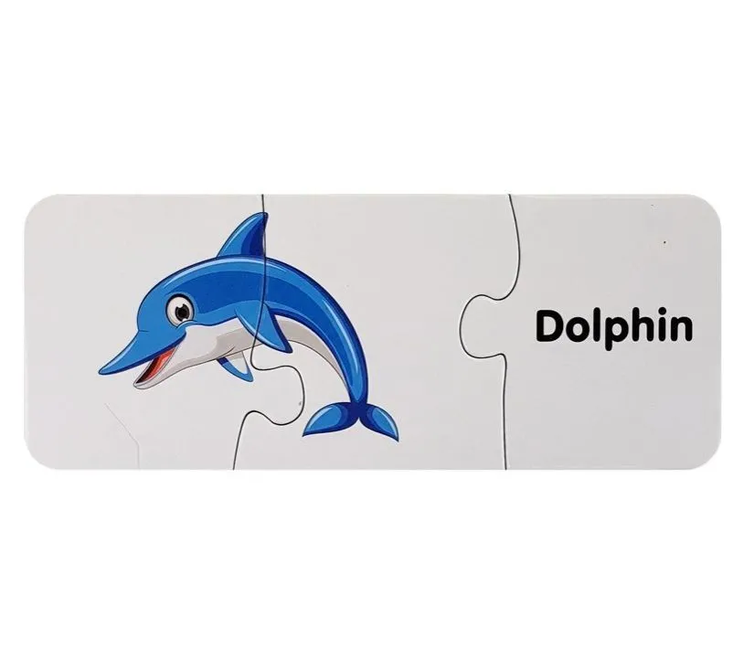 edukativne puzzle - oceanske životinje na engleskom - slika 8
