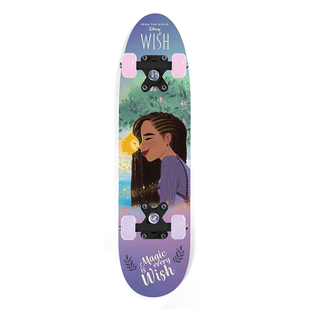 dječji drveni skateboard wish - slika 3