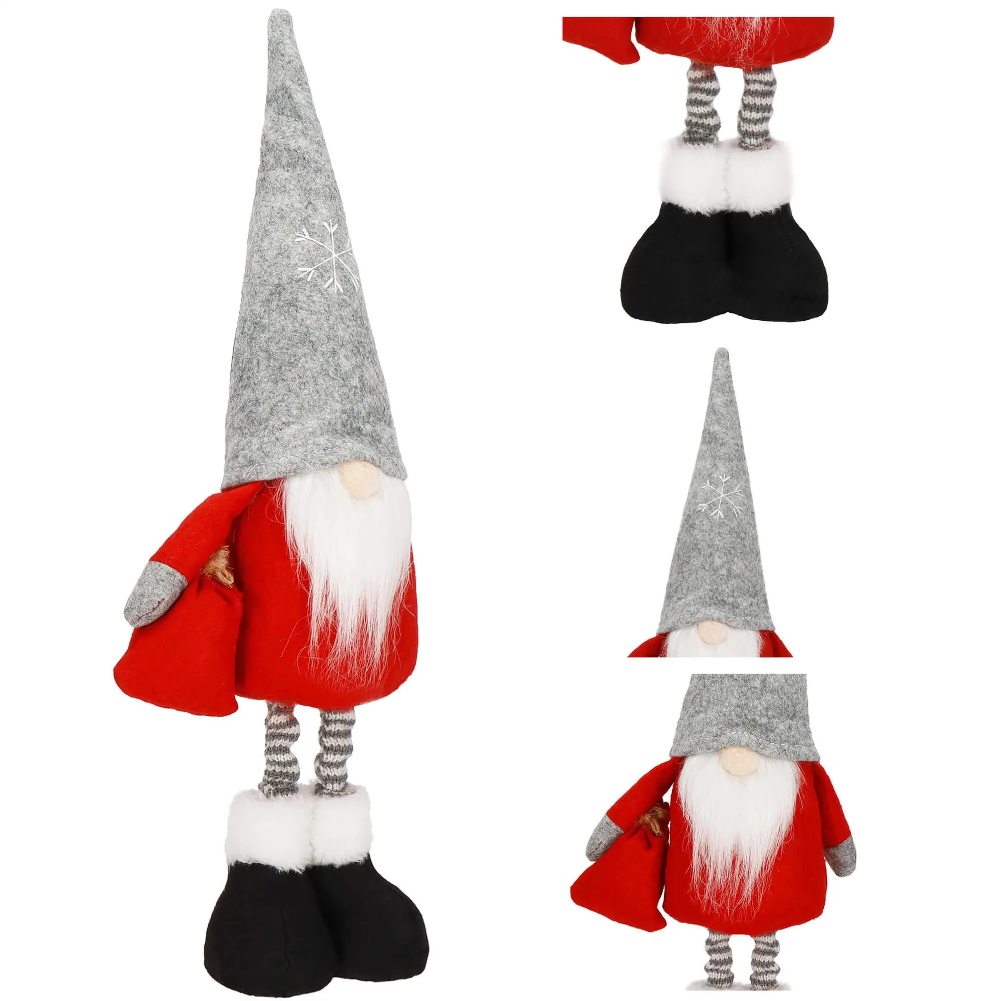 gnome vilenjak 15x10x42 cm crveni - slika 5