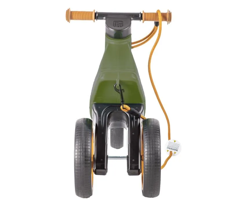 funny wheels tricikl super sport 2u1 tamno zeleni - slika 3