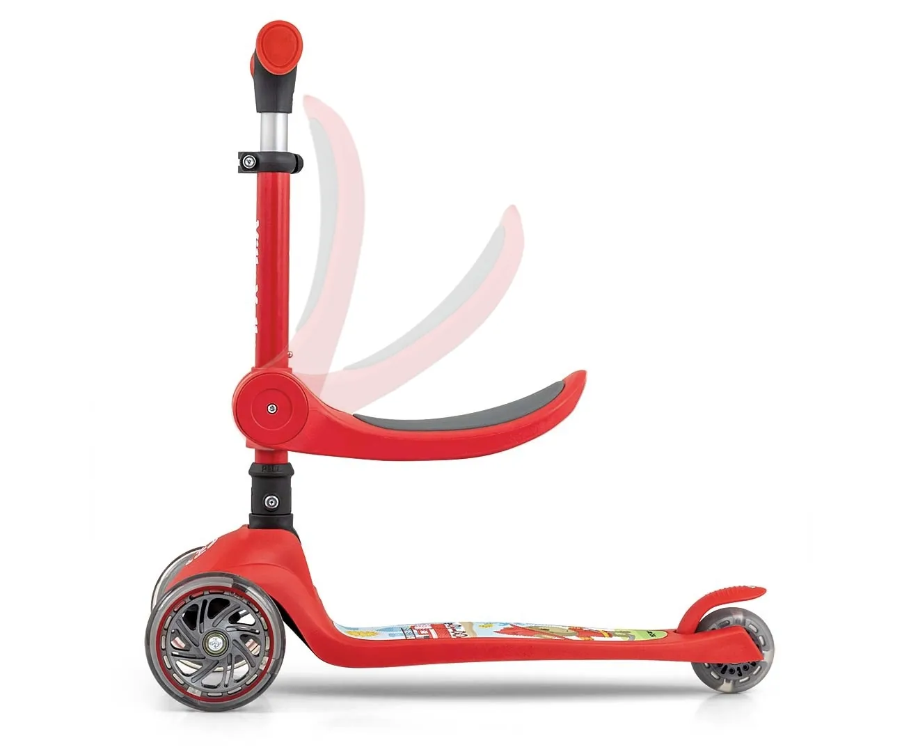 skuter fuzzy crveni - slika 8