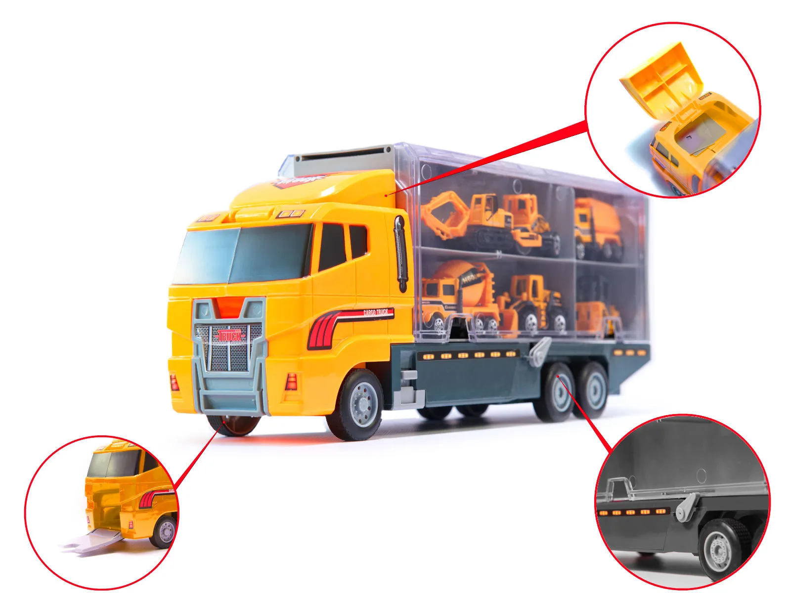 kamion transporter građevinskih strojeva - slika 11