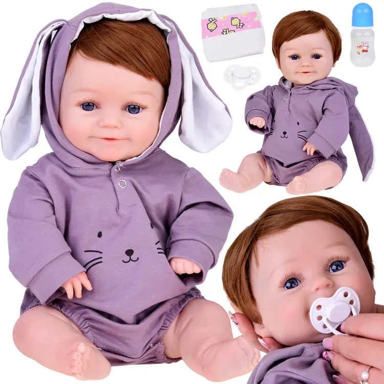 interaktivna beba lutka, kao živo biće, govori, smije se, snima - slika 2