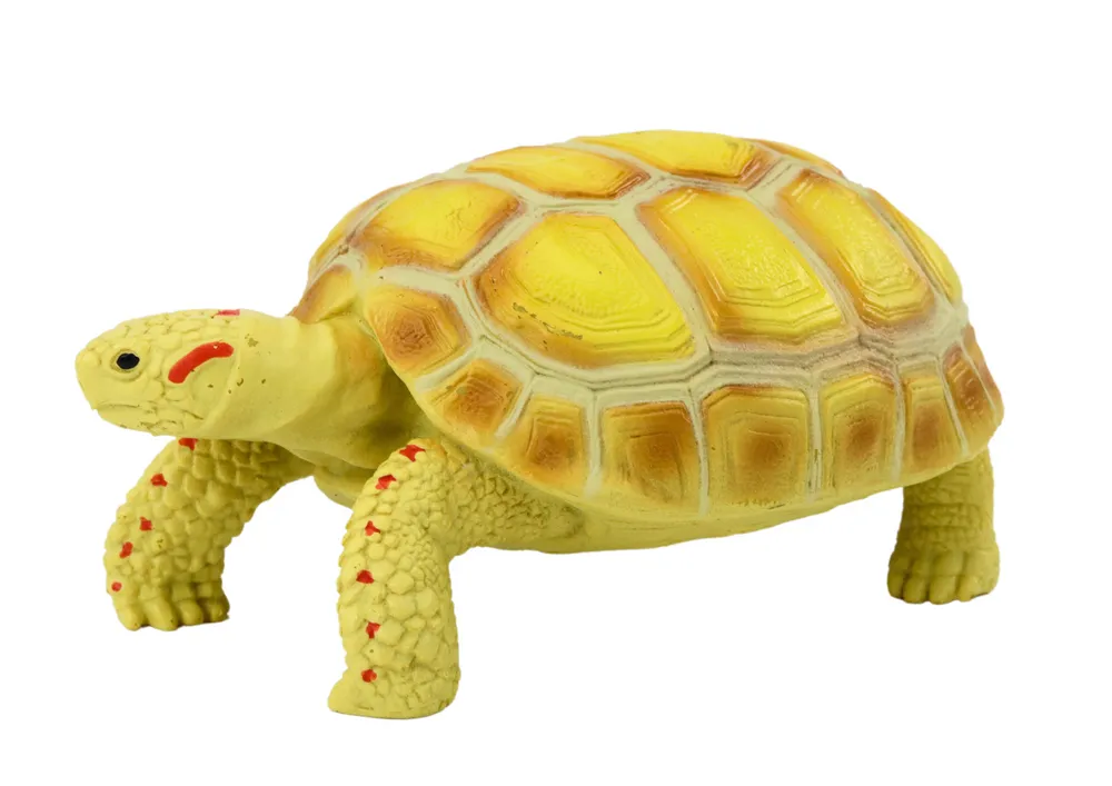 kolekcionarska figurica kornjača reptil žuta - slika 3