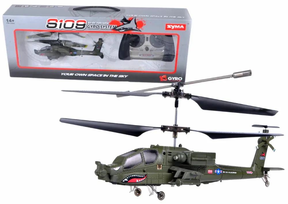 syma s109g vojni helikopter na daljinsko upravljanje - slika 2