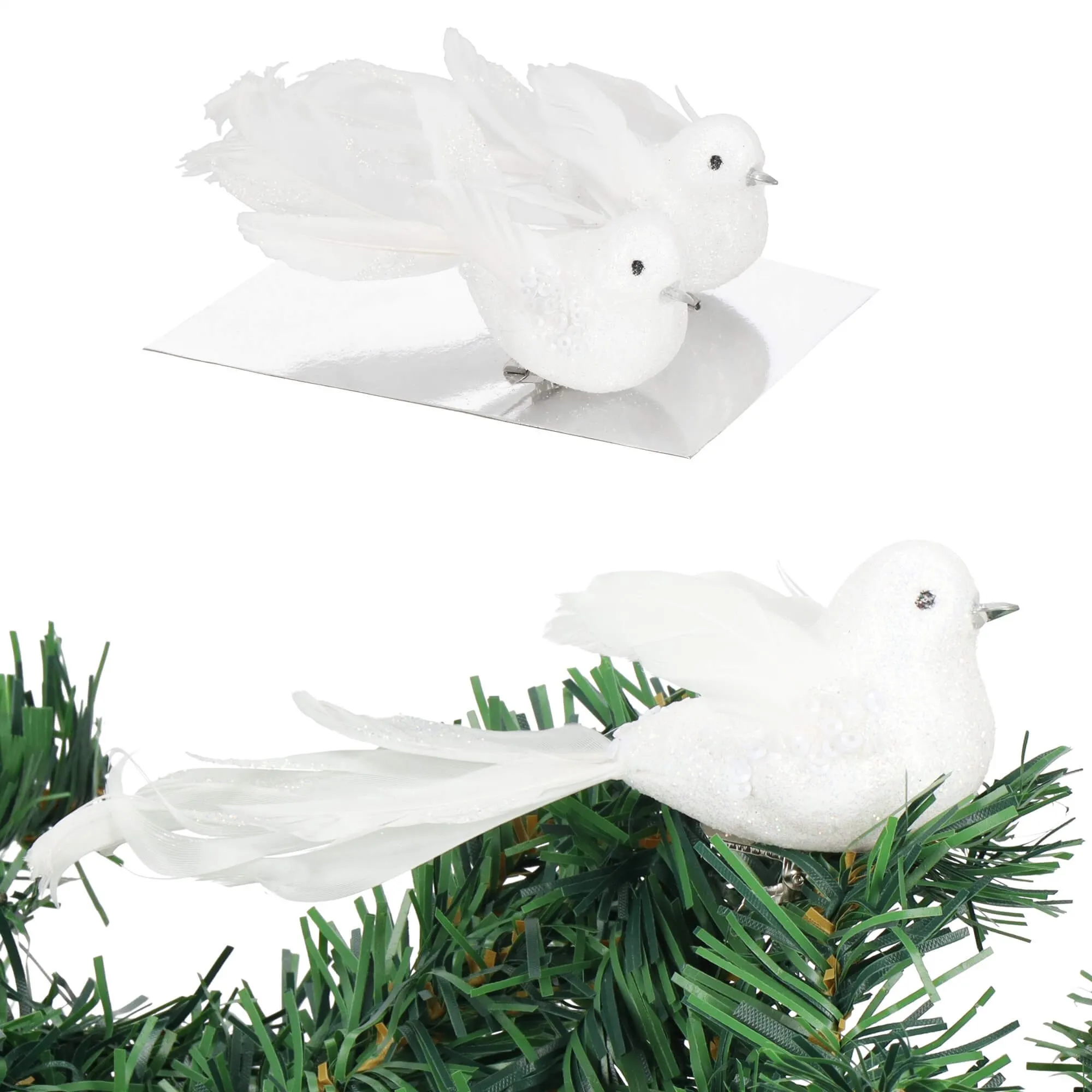 božićni ukras “ptice” – 4 × 14 cm - slika 9