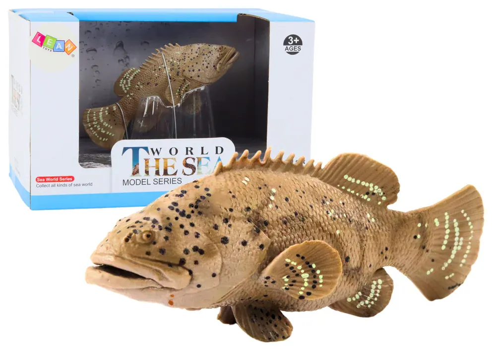 Figurica riba mornar golijat sivi 11 cm - Pribislavec