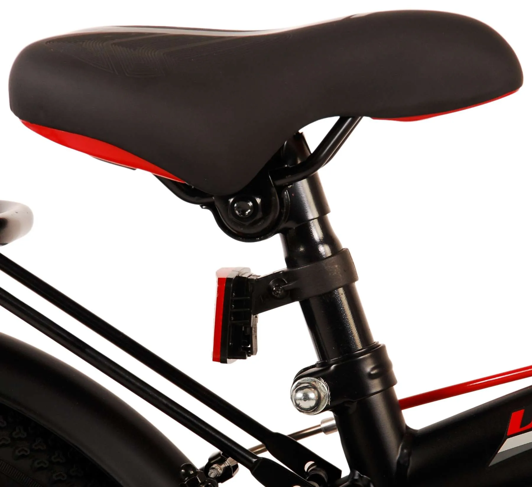 dječji bicikl volare thombike 16" s dvije ručne kočnice crno-crveni - slika 9