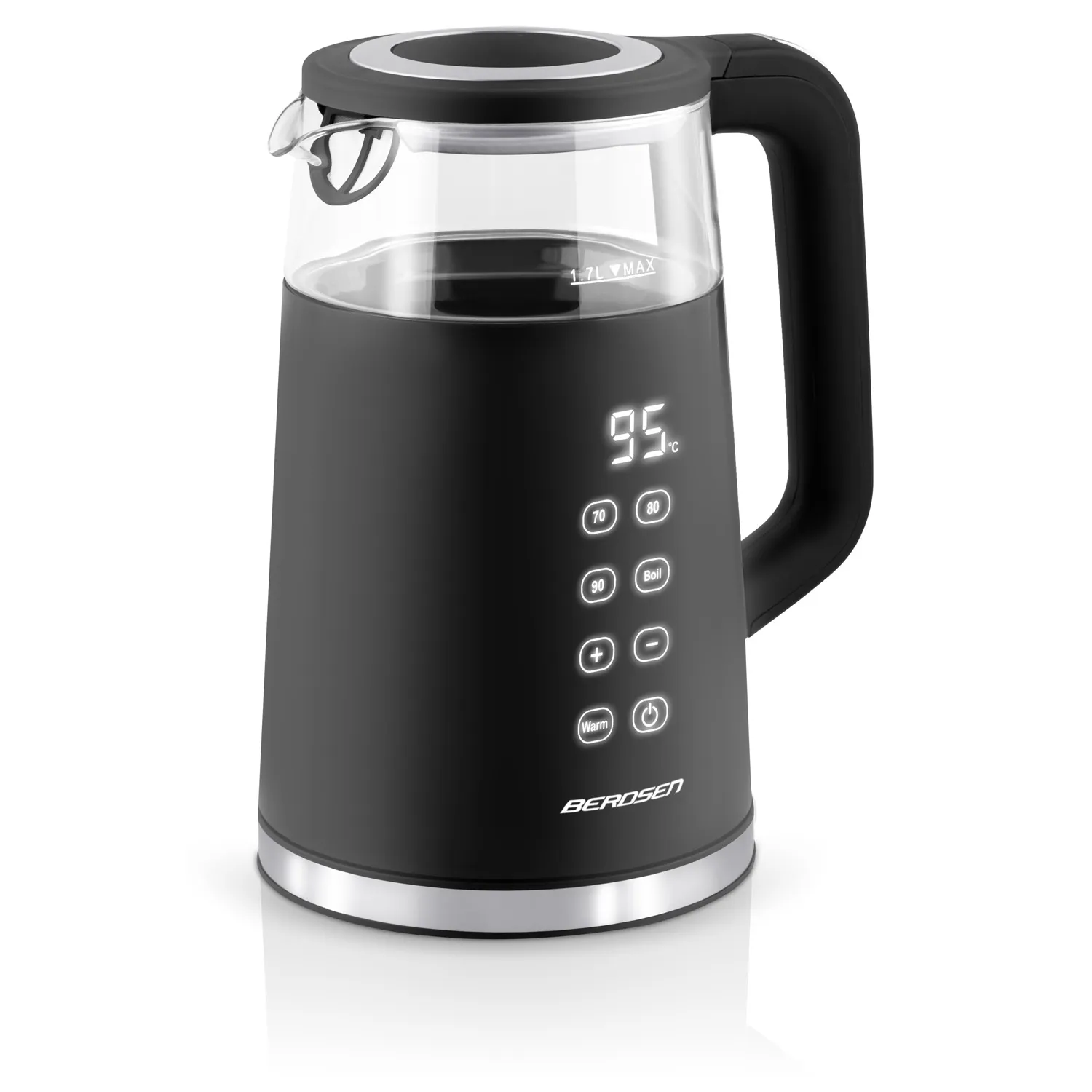 berdsen bd-707 električno kuhalo za vodu 1,7 l crno - slika 3