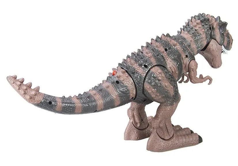 t-rex na baterije smeđe - crni - slika 4