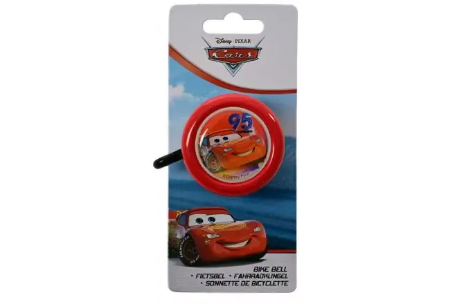 disney cars zvono za bicikl crveno - slika 2