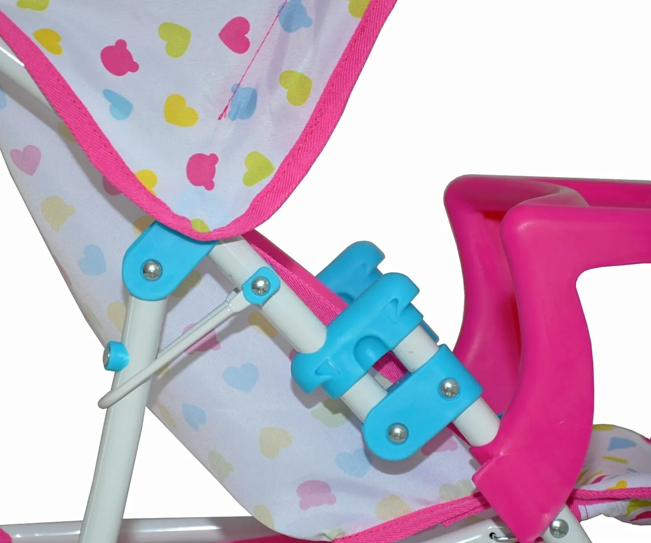 milly mally dječja kolica za lutke kate candy roza - slika 7