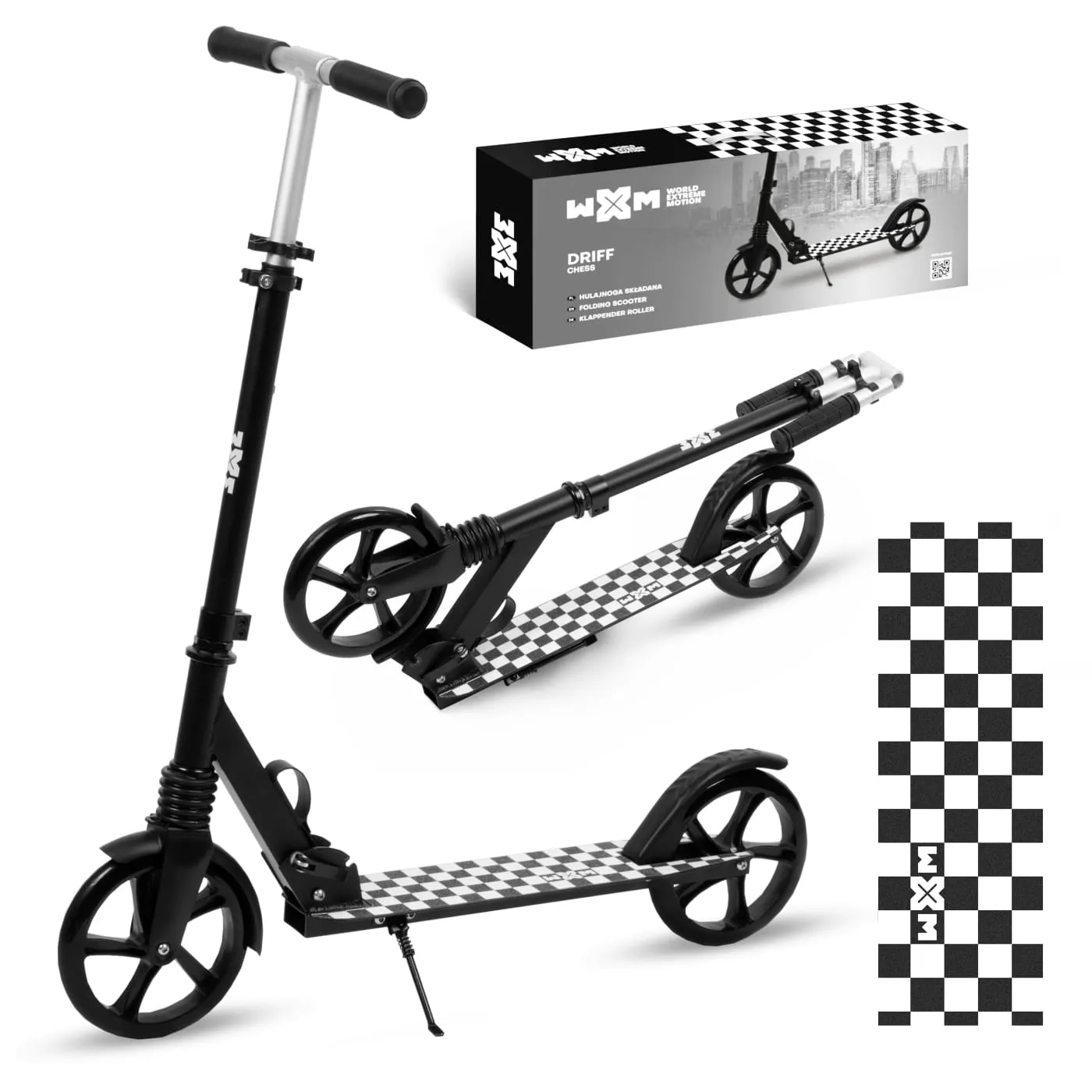 kidwell wxm dječji romobil driff šah - slika 12