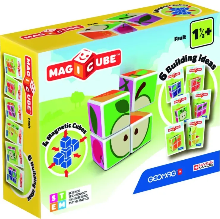 geomag magicube voće + kartice, 7 kom - slika 2