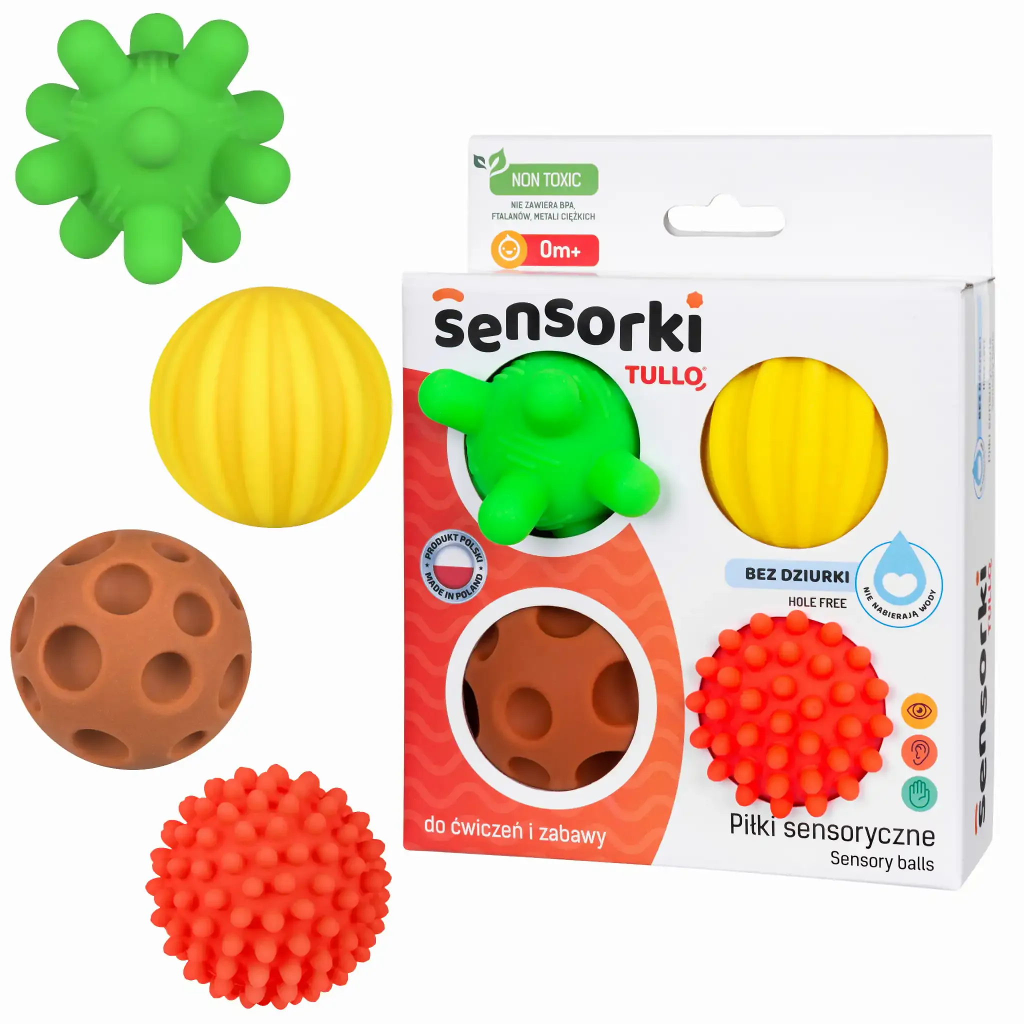 tullo set mekanih senzornih lopticabez rupa 4kom. - slika 2