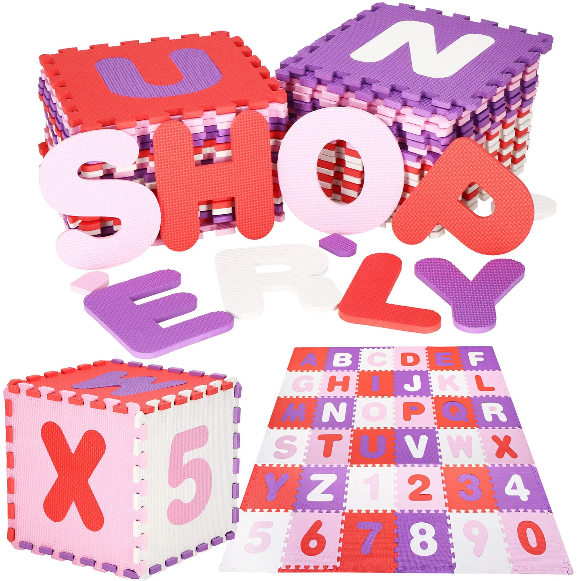 pjenasta podloga puzzle 175x175 cm - slika 7