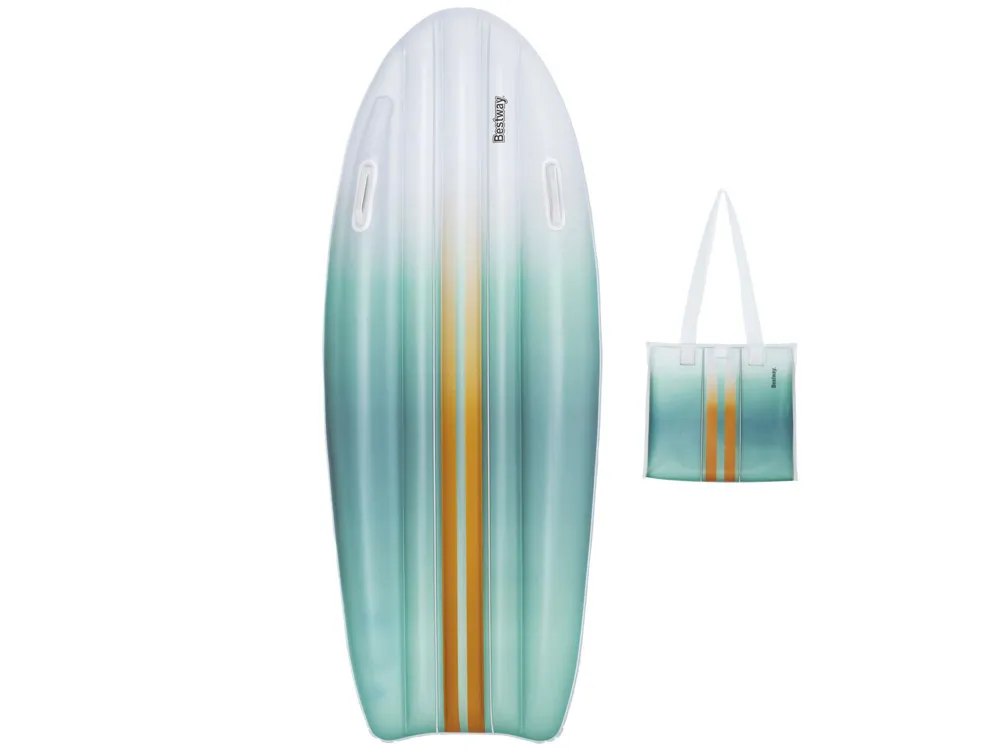 bestway tahiti madrac za plažu s ručkama 178x56cm + torba za plažu 42072 - slika 3
