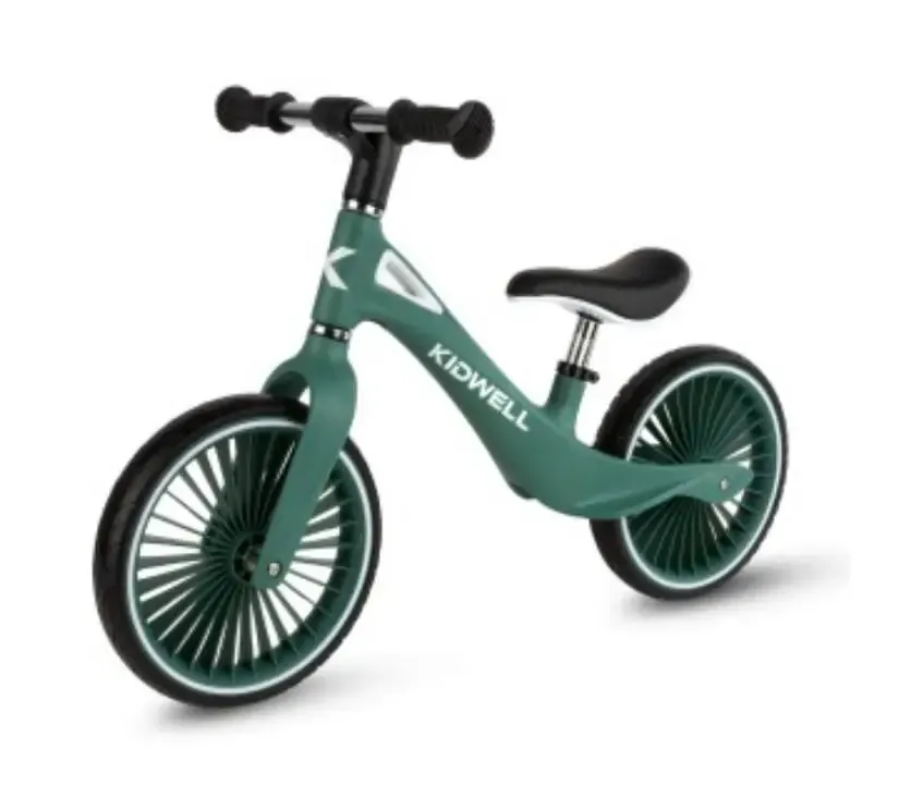 kidwell nix dječji bicikl bez pedala, tamnozeleni - slika 2