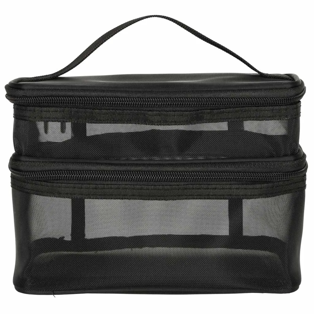 kozmetički putni organizator,crna - slika 7