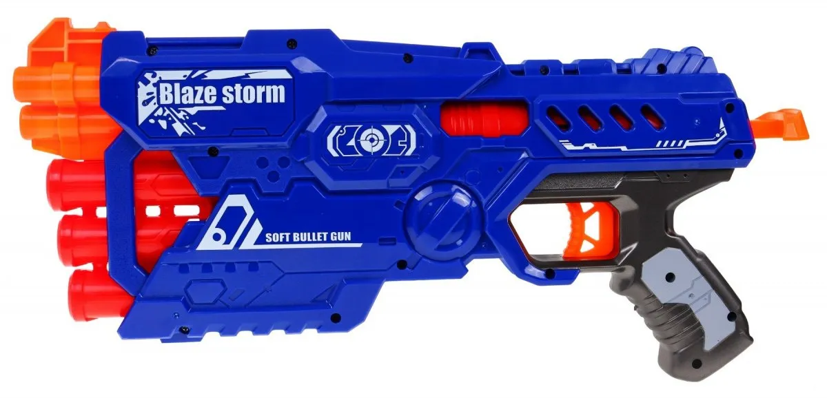 blaze storm pištolj sa 6 cijevi + 10 patrona - slika 4