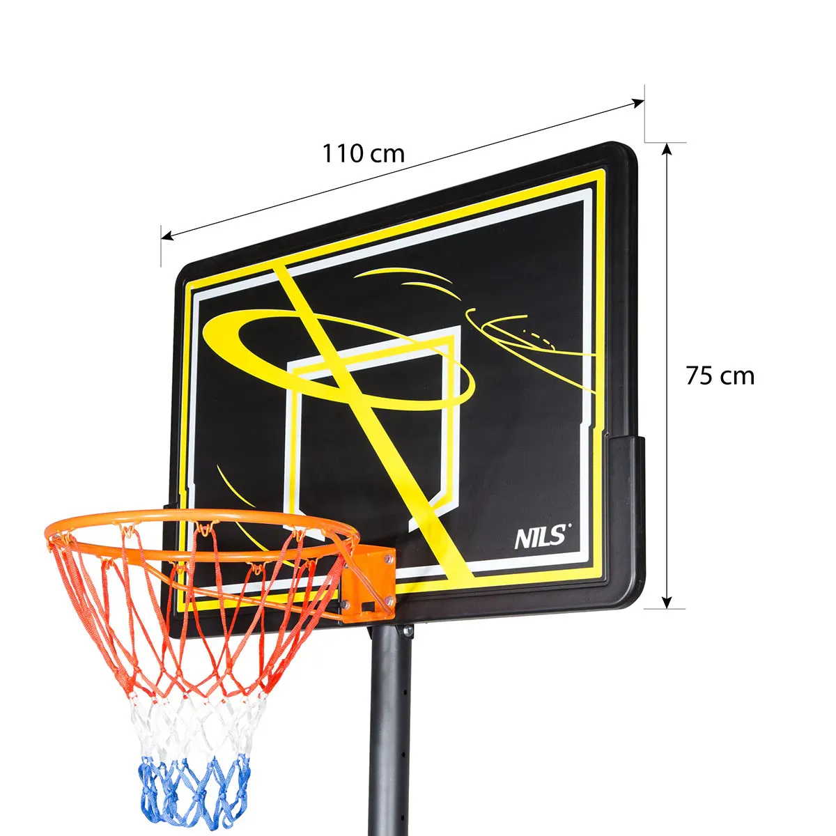 nils košarkaški koš 2,12 - 3,67 m zdk319e - slika 5