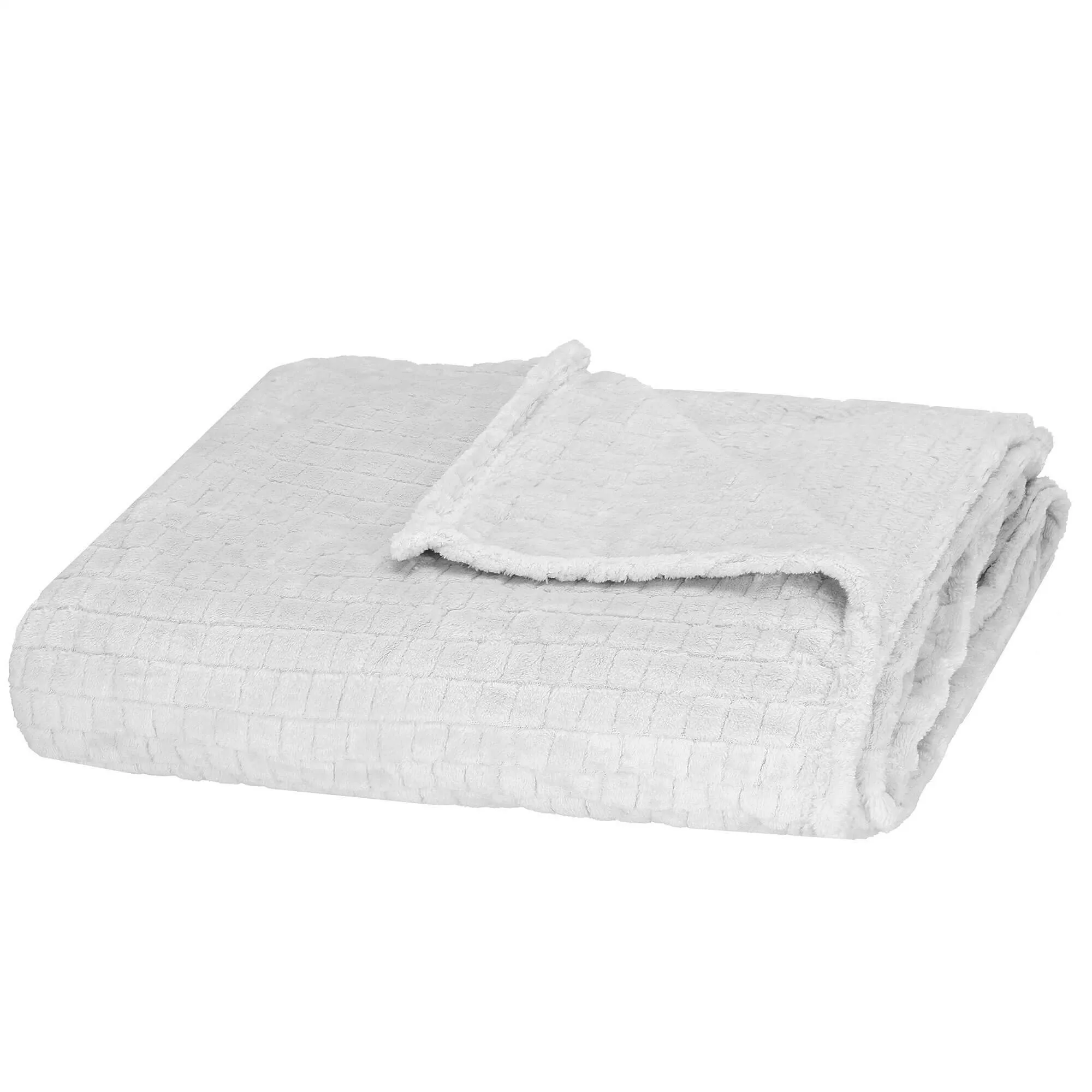 deka, svijetlo siva 170 x 210 cm - slika 3
